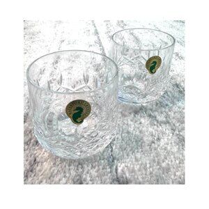 Waterford Lismore Old-Fashioned Crystal Tumblers - Set of 2